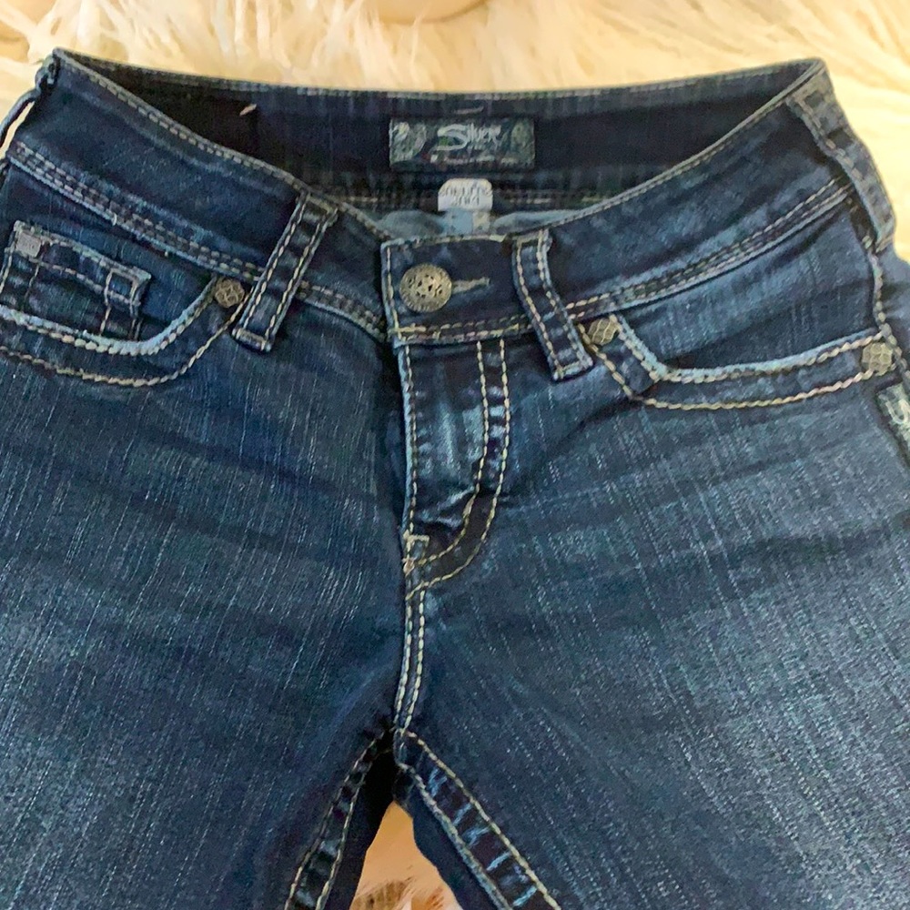 Silver jeans
